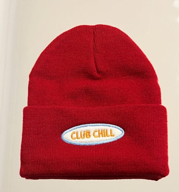 BEANIE  RETRO CHILL ROJO